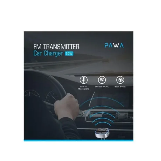 Pawa Fm Transimitter Car Charger 30W